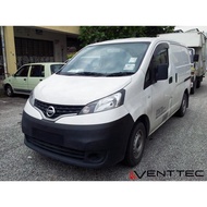 Nissan NV200 Vanette / Evalia 2010-Above Venttec Van Door Visor