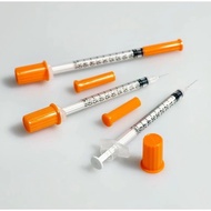 [READY STOCK] [INSULIN] [SRYINGE WITH NEEDLE] Insulin Syringe u-100 30g 8mm