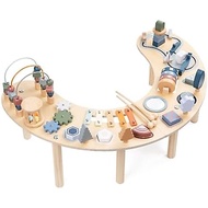 Montessori Activity Table for 1-3 Year Old | Large Size Busy Board & Sensory Toys | Learning Activit