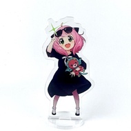 SPY x FAMILY SPY House Wine Badge Bar Ania Lloyd Yoer 58mm Tinplate Badge Anime Peripheral Pain Bag 