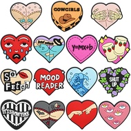 Shoes Charm Shoes Buckle Diy Love Shoes Accessories Pvc Cartoon Diy