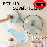 New Adjustable Pot Lid Cover Holder Storage Pot Pan Hanger Tool Multipurpose Hook Kitchen Organizer 