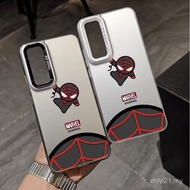 Simple Cute Spider Creative High-End Shock-resistant Case Suitable for Samsung S25ULTRA/S23ULTRA/S24
