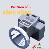 Đèn Pin Đội Đầu XJ 503 Pin Dùng Trên 20 Tiếng Led Laser Siêu Sáng Tích Hợp Báo Hiển Thị Thời Gian Sá