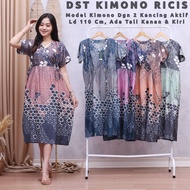 NEW DRESS KIMONO SALUR /RAYON HALUS/ BUSUI / DASTER KIMONO KEKINIAN / DRESS WANITA TERBARU / DASTER