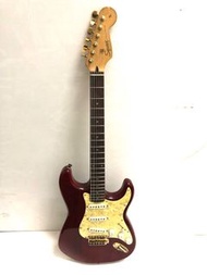 90s good Working fender squier stratocaster made in korea gold accessory version Electric Guitar————-