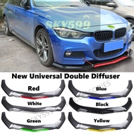 Car Universal Front Bumper Diffuser Lip Wrap Angle HIGHT QUALITY Side Skirt Spoiler