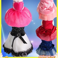 Yuanzhs PetCat lace evening dresses wedding dresses cat dress dog clothes for female baju kucing bet