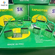 SMART88- SK CBB61 square blue copper wire capacitor 1.5uf 2uf 2.5uf 3uf 4uf 5uf 6uf 450vac replaceme