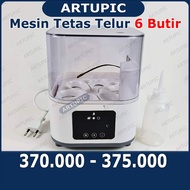 MESIN TETAS TELUR INCUBATOR 6 BUTIR PENETAS DIGITAL EGG INCUBATOR