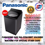 Panasonic (SEND BY LORRY+AUTHORISED DEALER)16kg NA-FD16V1BRT Top Load Washing Machine for Special Stain Care
