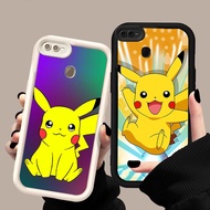 MK-91 Pikachu Soft Silicone Casing for OPPO A7 F7 A12s A12 F9 A5S Realme 2 Pro