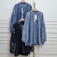 ZARAAA BOHEMIAN EMBROIDERED WOMEN'S TOP