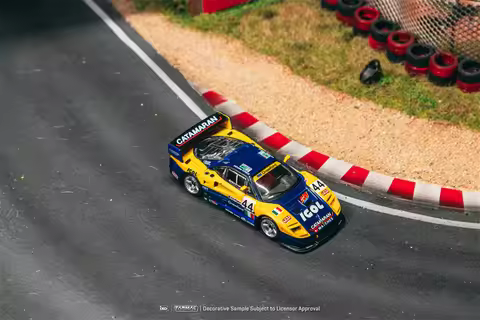 Tarmac Works 1:64 F40 GTE 1996 24h of Le Mans Die-Cast Car Model Miniature Gifts