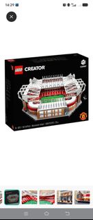 LEGO 曼聯奧脫福球場模型透明展示膠箱，不包括奧脫福模型