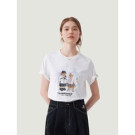 Men and women in stock  Round Neck Casual Loose Fit T-Shirt 2303