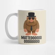 Matteo in Existential Crisis Mode Italian Brainrot Meme Tea Mug