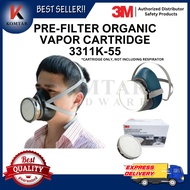 PRE-FILTER ORGANIC VAPOR CARTRIDGE 3M 3311K-55