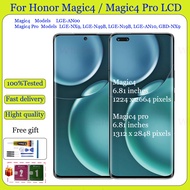 Original AMOLED Honor Magic 4/ Magic 4 Pro LCD Display Touch Screen With Frame Replacement