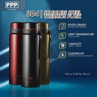 PPP - Stainless Steel 304 Thermos Bottle |Botol Air Termos Keluli Tahan Karat 304 Tahan Panas&Sejuk(