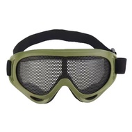 [UCSG8.28]Outdoors Airsoft Net Shock Resistance Eyes Protecting Outdoor Sports Metal Mesh Glasses Go