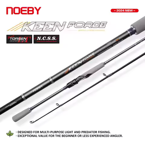NOEBY Light Game Spinning Rod 2.04m-2.9m Eging Rockfish Predator Fishing Rod Saltwater Lure Rod