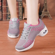 Women Sports Shoes Latin Jazz Dance Shoes Air Cushion Sneakers BV2L