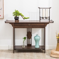 Chinese-Style Cabinet Light Luxury Table Household Economical Altar Hallway a Long Narrow Table Side View Table New Hall