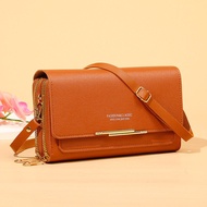 【2025 New】Womens Shoulder Bag Fashion Handbag PU Leather Wallet Shoulder Crossbody Bag Korean Envelo