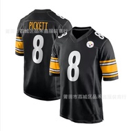 Pittsburgh Steelers Rugby Wear No. 8 Kenny Pickett Jersey