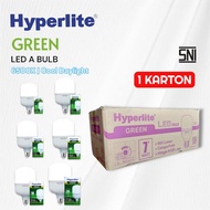 CAHAYA HYPERLITE Box Koli/ Wholesale Cardboard GREEN LED T-Bulb Capsule Bulbs 5W 7W 10W 14W 18W 26W 