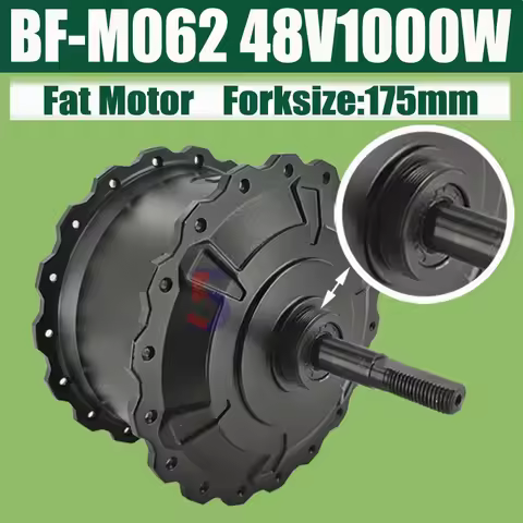New 48V 1000W Fat bike Motor 175mm Fat Bike Motor 48V 1000W Electric Beach Bike Snow Electric Bicycl