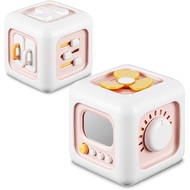 Busy Cube, 1 Year Old Girl Toys, Montessori Baby Girl, 1-3 Years Old Children Travel Sensory Toys, S