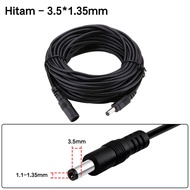 XIHANCAM Kabel Power DC 5V 3.5mm Kabel CCTV 5 10 Meter Koneksi Kabel Extension Daya DC