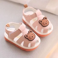 Latest baby sandals with a squeaky sound, boys' sandals with a squeaky sound, ages 1-2 years,/, girl