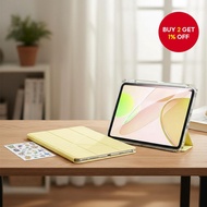 TBTIC iPad 11th A16 2025 10th Gen 10.9 Case Transparent with Pencil Holder Cover A3354 A3355 A3356 A