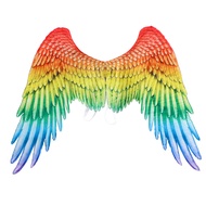 Halloween angel wings adult imitation feather wings costume dress up props party dance