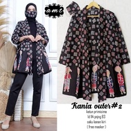 Outer Batik Wanita Korean Style Kekinian Modern ( Cardigan/Auter Korea )