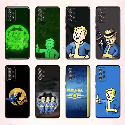 V-Vault B-Boy F-Fallout Phone Case For Samsung S 25,24,23,22,30,21,10,9,Ultra,Plus,Lite,FE,4,5 G Sof