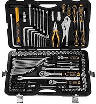 [Trả góp 0%] Bộ đồ nghề cầm tay 142 chi tiết INGCO HKTHP21421