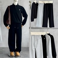 RUYCH / LOGO EMBROIDERED Flannel Pants 77002 FOR MEN AND WOMEN