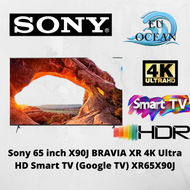 (Installation Services)Sony 65 inch X90J BRAVIA XR 4K Ultra HD Smart TV (Google TV) XR65X90J (1-13days delivery )