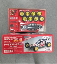 Vintage 1/10 4WD Turbo Optima MID Special off-road racer buggy RC Kyosho 京商四驅越野車遙控模型車