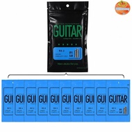 INTOO 10PCS Electric Guitar String, RX-2 Model Silver Single String Replacement, Professional Carbon