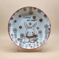 Az.  Piring Keramik Korea Lucu Multi Variasi 20cm 1 Lusin