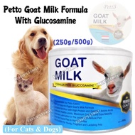 Petto Goat Milk With Glucosamine Formula For Cats &amp; Dogs-250g/500g