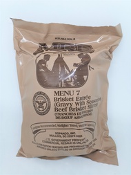 MRE USA Case A​ Lot 2024 มีให้เลือก MENU 1-12 อาหารฉุกเฉินทหารกองทัพสหรัฐอเมริกา Meal Ready to Eat I