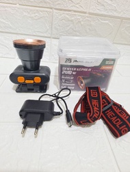 Senter Kepala 80 Watt Probest PB-80S Senter LED Rechargeable Lampu Senter LED Lampu Senter Cas LED