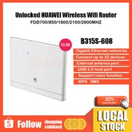 Huawei B315s-608 150Mbps CAT4 4G LTE CPE Wireless Routers WiFi Hotspot Router with Sim Card Slot