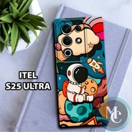 CC35 Flexible rubber softcase for ITEL S25 Ultra/ Cute Motif ITEL S25 Ultra/ ITEL S25 Ultra/silicon 